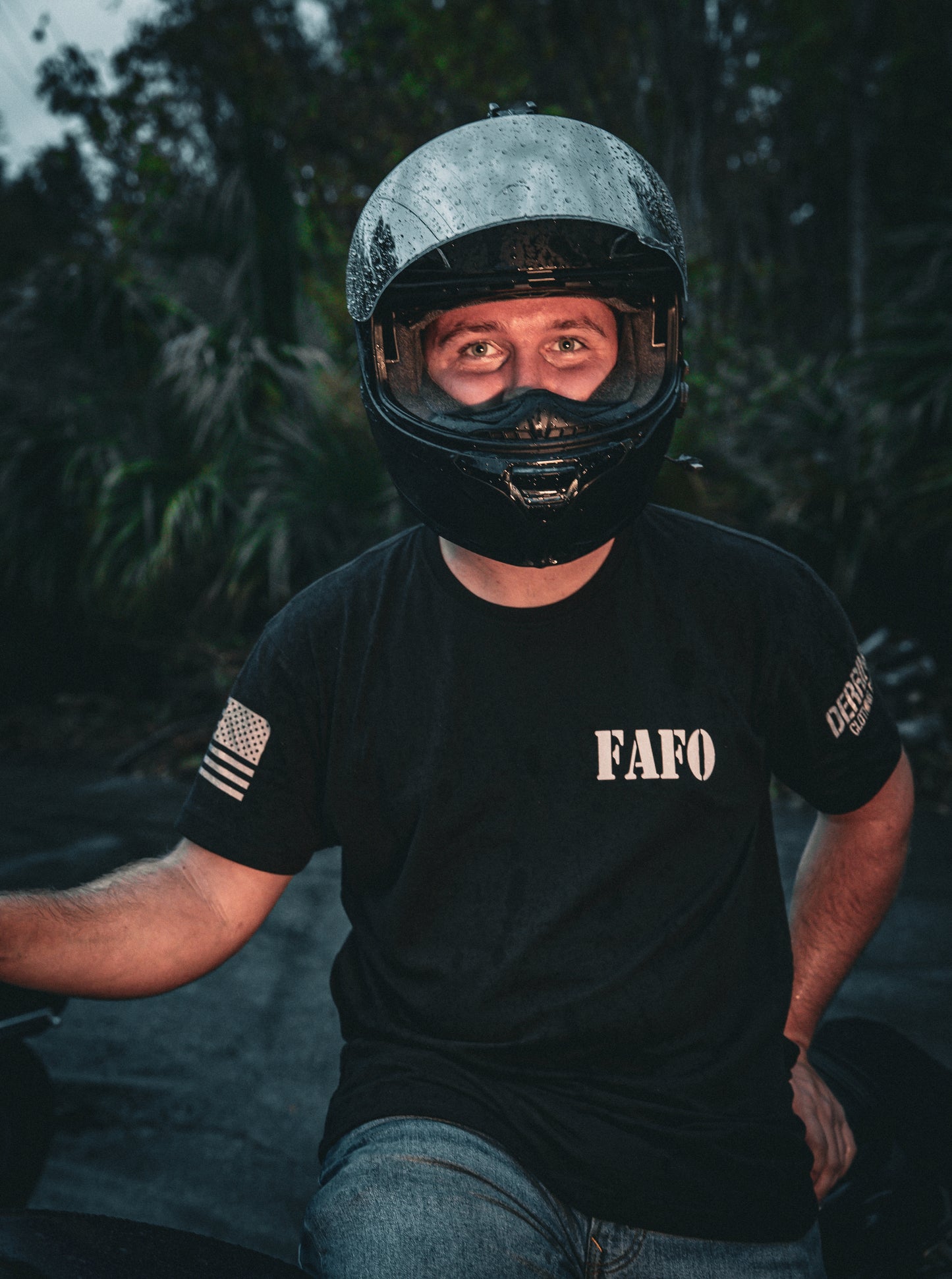 FAFO - Reflective F Around and Find Out Motorcycle T-Shirt