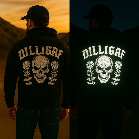 Mens Dilligaf Hoodie Sweatshirt