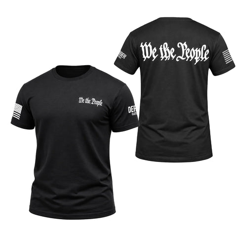 Mens Black We the People T-Shirt