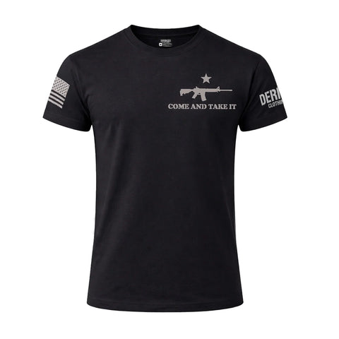 Mens Come & Take it T-Shirt - Black