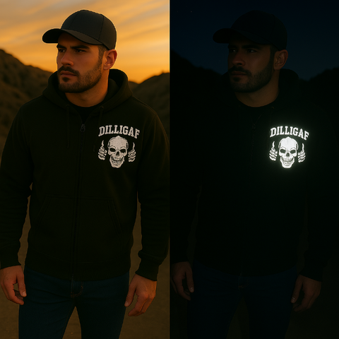 Mens Dilligaf Hoodie Sweatshirt