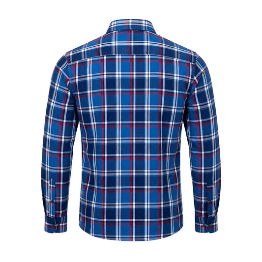 Equalizer - Men's Blue Flannel Shirt 250th USA Anniversary