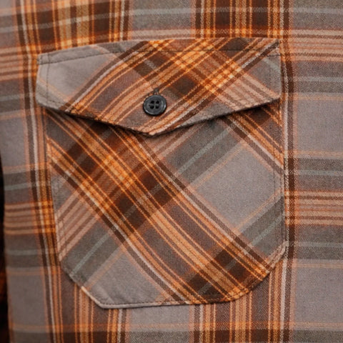 Workshop Men's Motorcycle Flannel Shirt