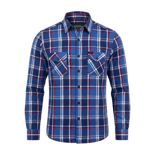 Equalizer - Men's Blue Flannel Shirt 250th USA Anniversary