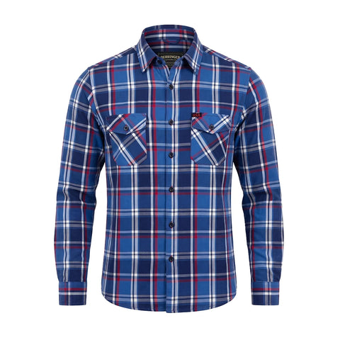 Equalizer - Men's Blue Flannel Shirt 250th USA Anniversary