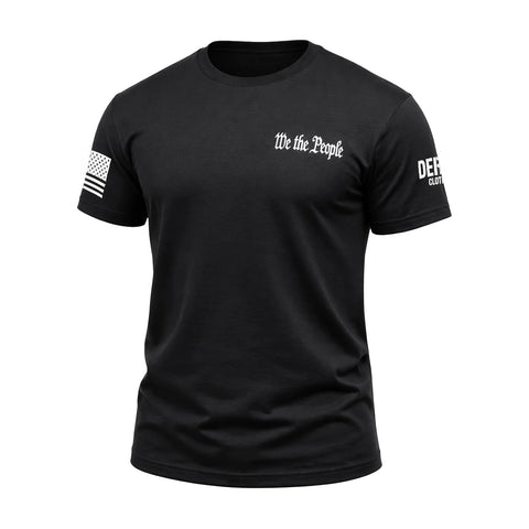 Mens Black We the People T-Shirt