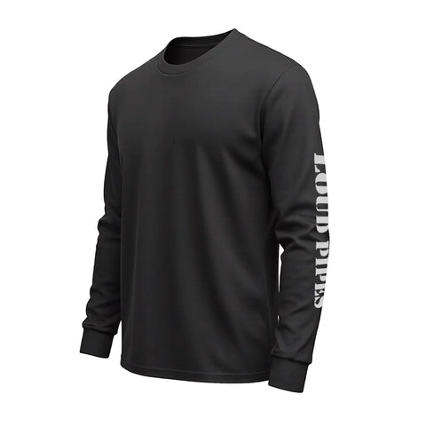 Loud Pipes Save Lives - Men's Long Sleeve Biker Tee