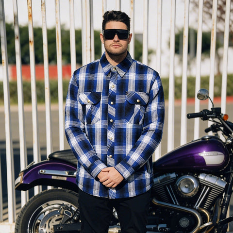 Blueridge Flannel - Mens Riding Shirt Jacket